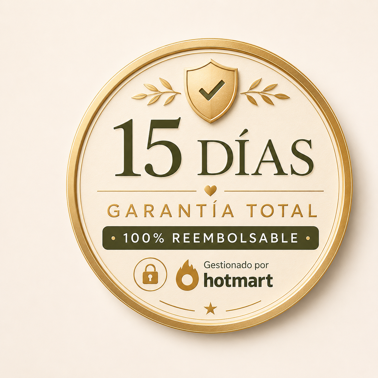 Garantía de 15 días